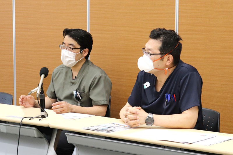 左:石田医師、右:井原医師