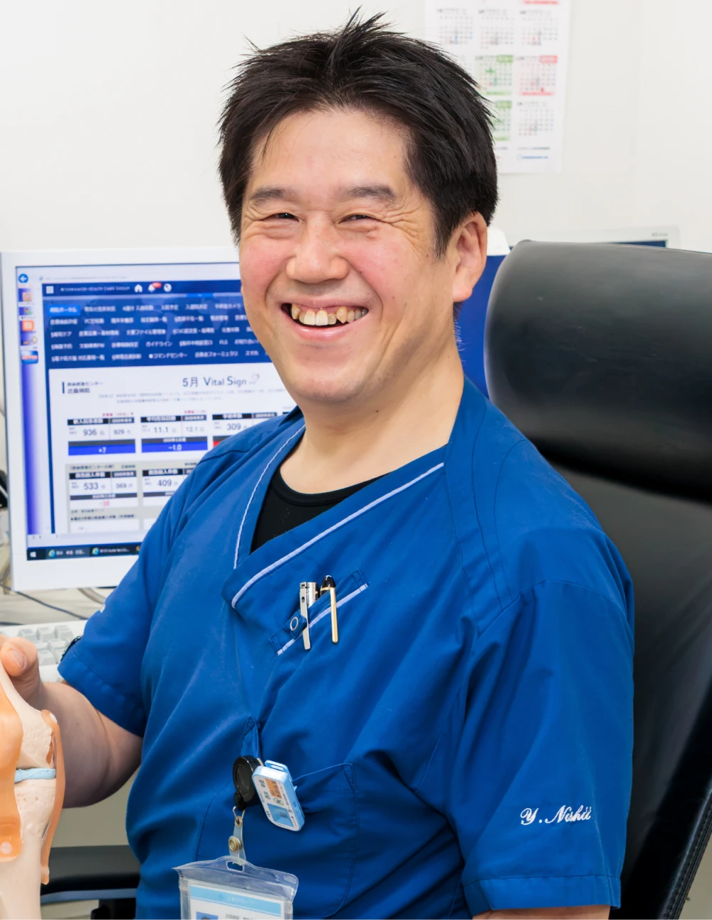 西井幸信先生の紹介写真