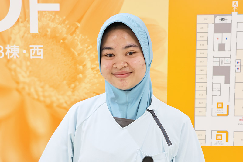 取材をうけたウディさん